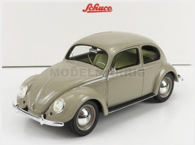 SCHUCO 450047600 Volkswagen - Beetle Kafer Coccinelle 1955 - Beige - 1/18