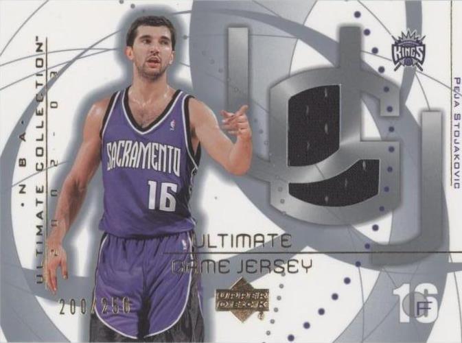 2002-03 Upper Deck Ultimate Collection - Peja Stojakovic #PS