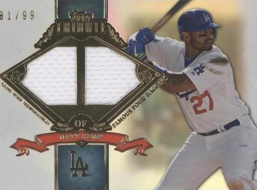 2013 Topps Tribute - Matt Kemp #FB-MK