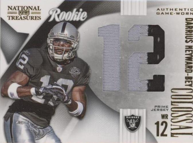 2009 Playoff National Treasures Darrius Heyward-Bey #19