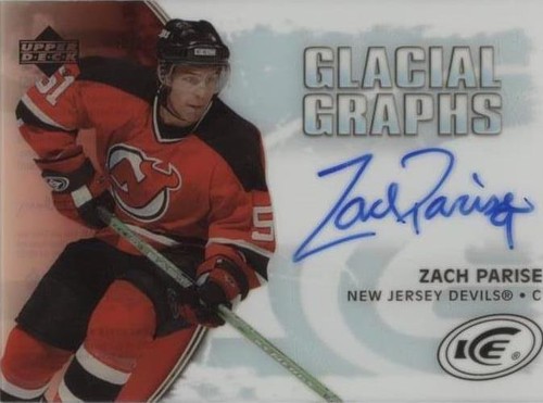 2005-06 Upper Deck Ice - Zach Parise #GG-ZP