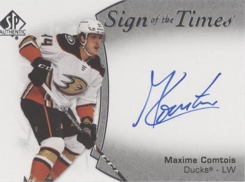 2021-22 SP Authentic - Maxime Comtois #SOTT-CO