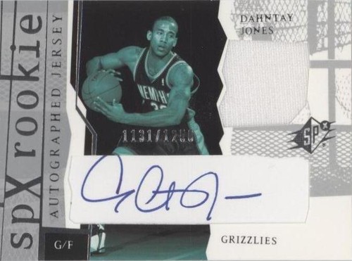 2003-04 SPx - Dahntay Jones #159