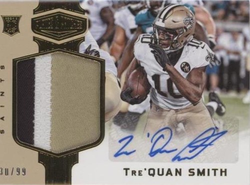 2018 Panini Plates & Patches Tre'Quan Smith #216