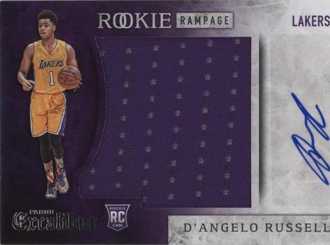 2015-16 Panini Excalibur - Rookie Rampage Jumbo Jersey Autographs D ...