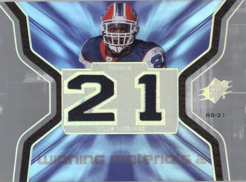 2007 SPx Willis McGahee #WM-WM