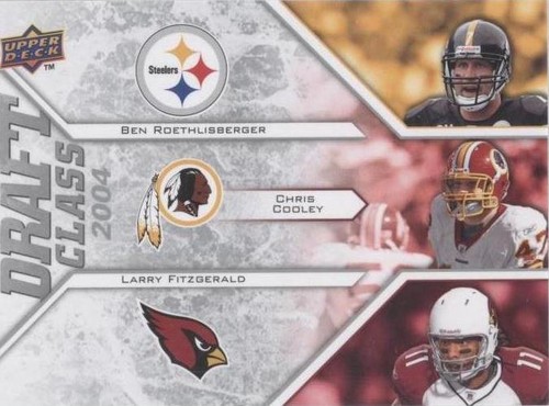 2009 Upper Deck Draft Edition Ben Roethlisberger Chris Cooley Larry Fitzgerald #300