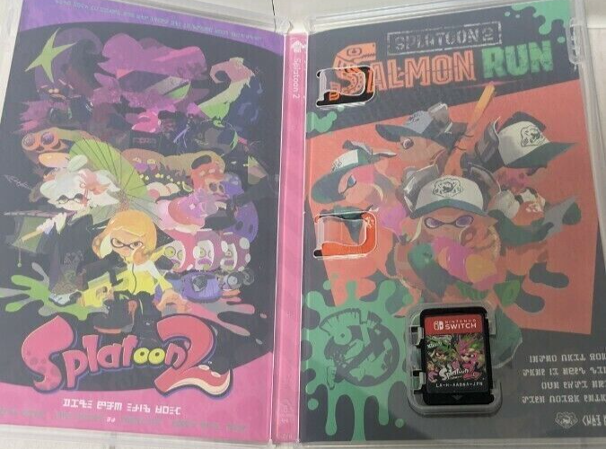 Nintendo Switch Console System Splatoon 2 Neon Pink/Neon Nintendo Switch Console System Splatoon 2 Neon Pink/Neon