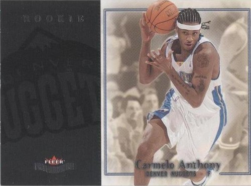 Carmelo Anthony 2003-04 Topps Chrome Chromographs Rookie RC