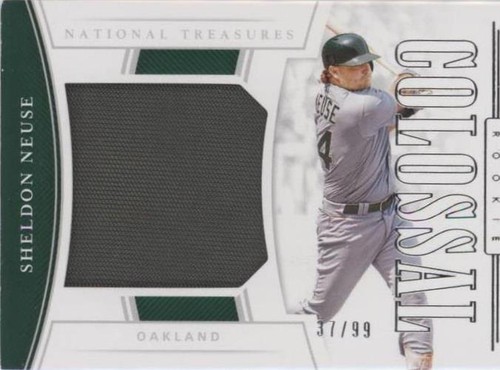 2020 Panini National Treasures - Sheldon Neuse #RCM-SN