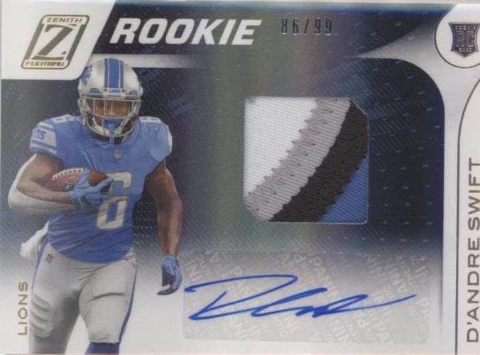 2020 Panini Zenith D'Andre Swift #88