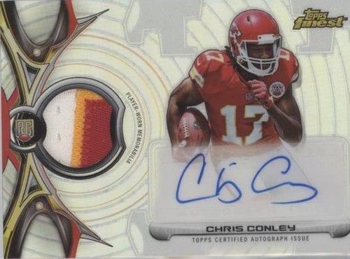 2015 Topps Finest Chris Conley #RRAP-CC