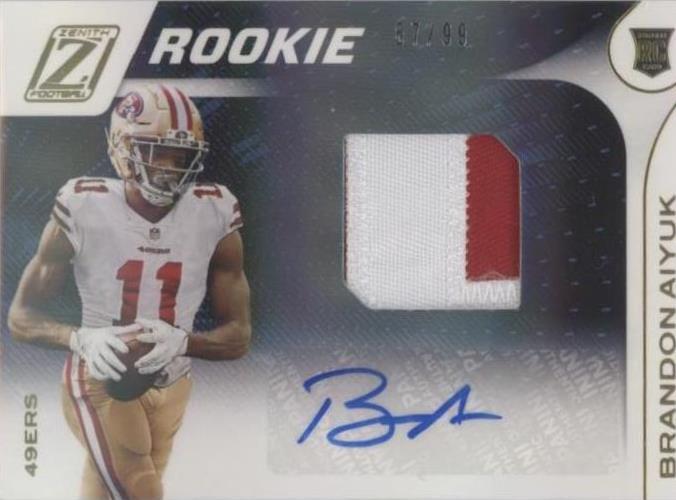 2020 Panini Zenith Brandon Aiyuk #103