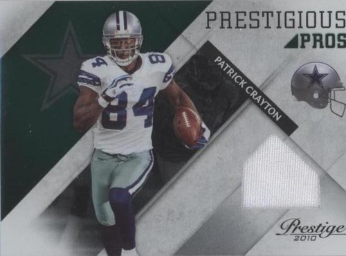 2010 Playoff Prestige Patrick Crayton #40