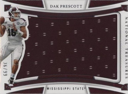 2023 Panini National Treasures Collegiate Dak Prescott #SL-DAP