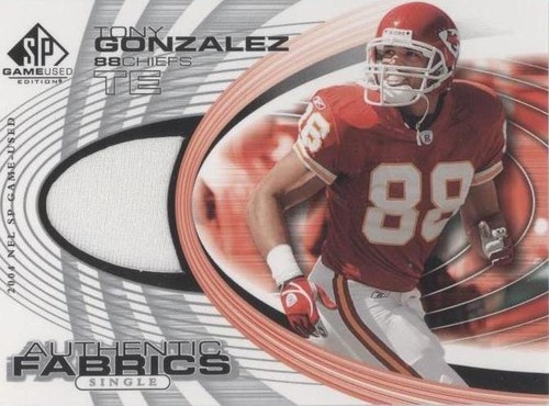 2004 SP Game Used Edition Tony Gonzalez #AF-TG