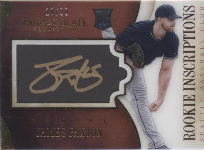 2014 Panini Immaculate коллекции - Джеймс Пэкстон #143