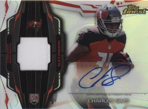 2014 Topps Finest Charles Sims #RAP-CS