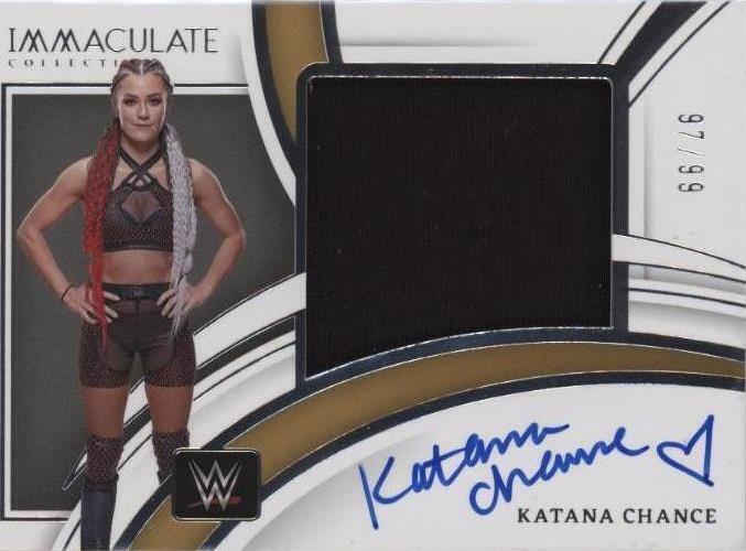 2022 Panini Immaculate Collection WWE - Katana Chance #PM-KCH