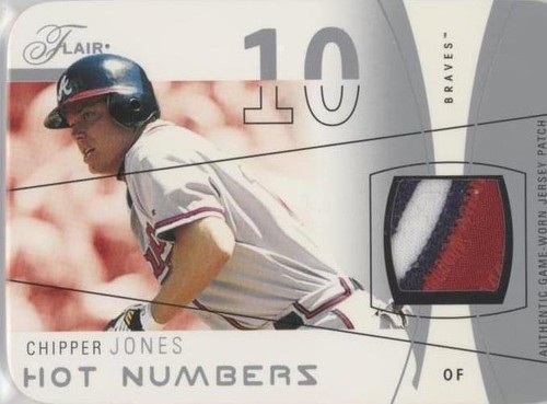 2004 Flair - Chipper Jones #HN-CJ