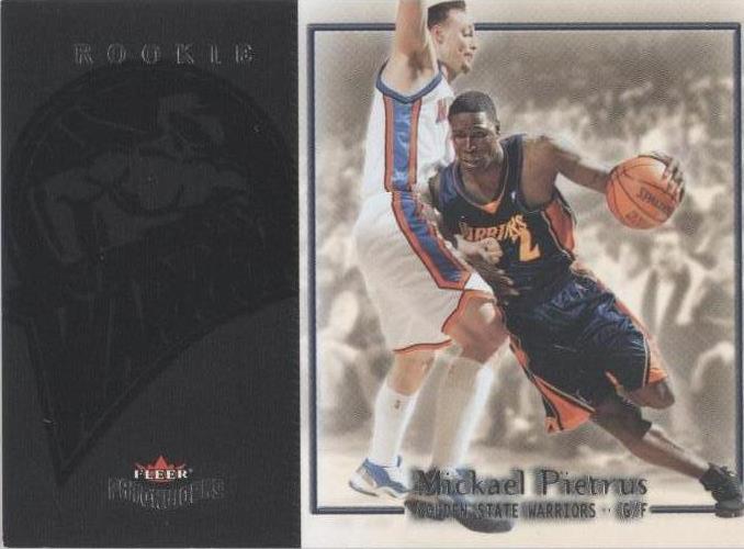 2003-04 Fleer Patchworks - Mickael Pietrus #112