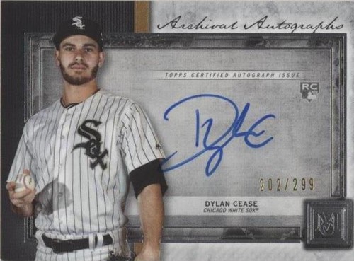 TOPPS MLBカード MUSEUM COLLECTION DYLAN CEASE CHICAGO WHITE SOX 14/50 #AA-DC 送料無料 中古 IT1 TOPPS MLBカード MUSEUM COLLECTION DYLAN CEASE CHICAGO WHITE