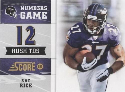 2012 Score Ray Rice #8