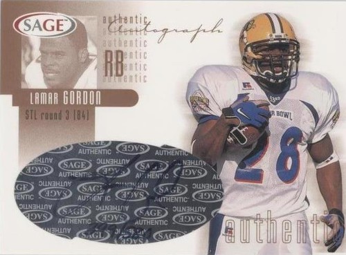2002 Sage Lamar Gordon #A16