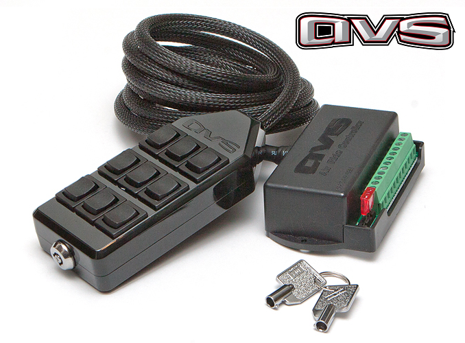 AVS 9 Rocker Black Switch Box Air Ride Suspension System Control Bags Valves