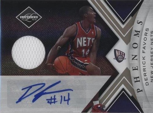 2010-11 Panini Limited - Derrick Favors #160