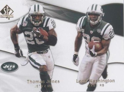 2009 SP Authentic Leon Washington Thomas Jones #139