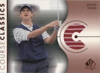 2003 SP Authentic - David Toms #CC-DT