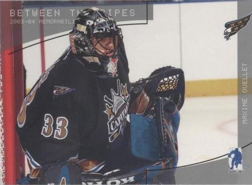 2003-04 In the Game Be A Player Memorabilia - Maxime Ouellet #142