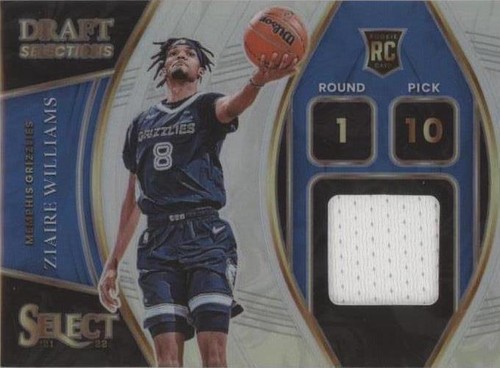 2021-22 Panini Select - Ziaire Williams #DS-ZWL