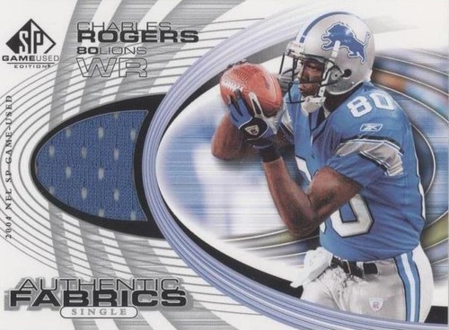 2004 SP Game Used Edition Charles Rogers #AF-CR