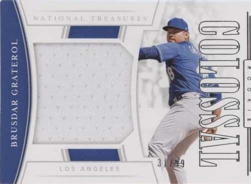 2020 Panini National Treasures - Brusdar Graterol #RCM-BG