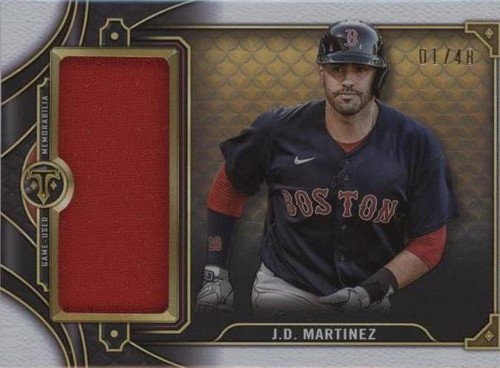 2022 Topps Triple Threads - J.D. Martinez #SJR1-JM2