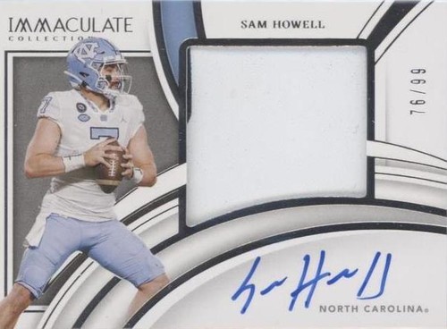 2022 Panini Immaculate Collection Collegiate Sam Howell #PP4