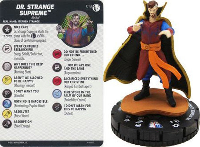 Marvel Heroclix Disney+ Uncommon : Dr. Strange Supreme - 018