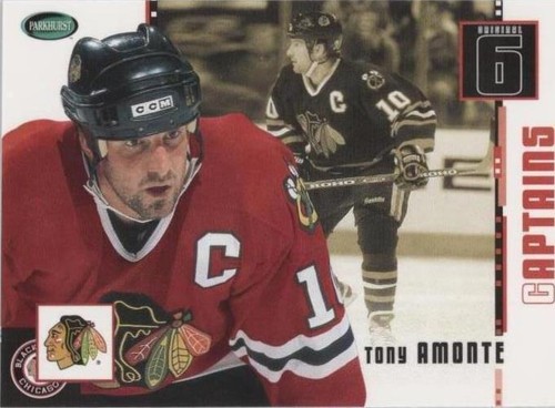 2003-04 Parkhurst Original Six Chicago Blackhawks - Tony Amonte #76