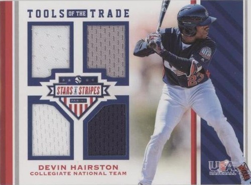 2017 Panini USA Baseball Stars & Stripes - Devin Hairston #9
