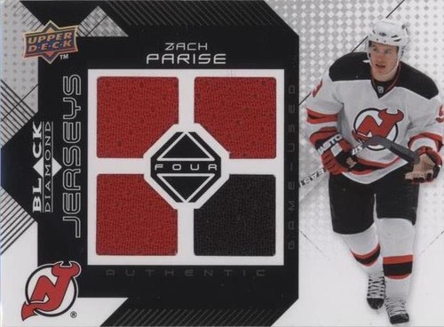 2008-09 Upper Deck Black Diamond - Zach Parise #BDJ-ZP