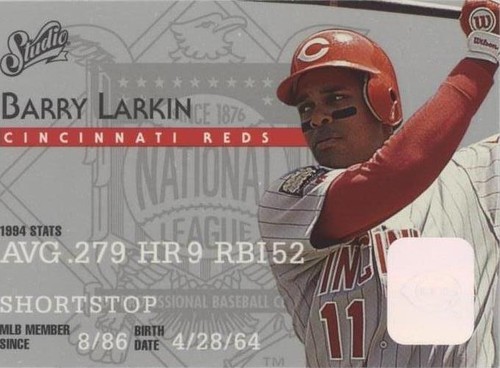 1995 Zenith #4 Barry Larkin | eBay