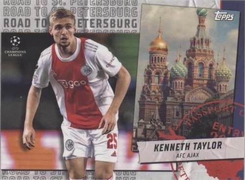 2021-22 Topps UCL Collection Kenneth Taylor #RSP-06