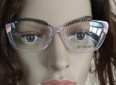 Di Valdi Hand Made Eyeglasses Frame DVO 8206 COL 80  52-16-140
