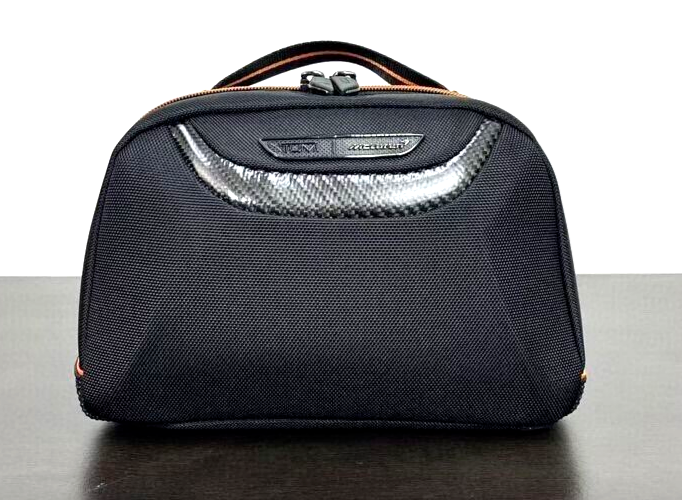 TUMI × MCLAREN Clutch Bag Black Highly Functional 6in×10in