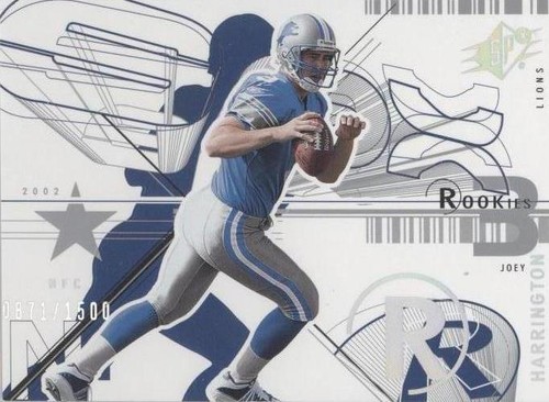 2002 SPx Joey Harrington #129
