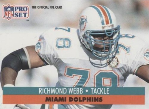 1991 Pro Set Richmond Webb #214