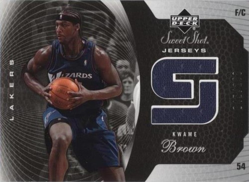 2005-06 Upper Deck Sweet Shot - Kwame Brown #SSJ-KW