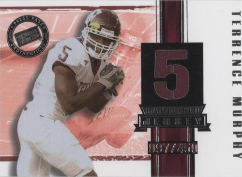 2005 Press Pass SE Terrence Murphy #JC/TM